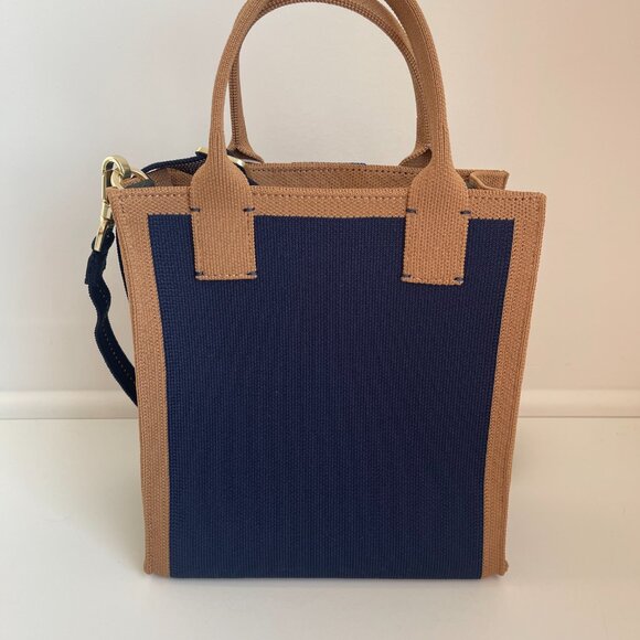 NTW Rothy's | The Petite Classic Tote | Mallard Blue - Picture 3 of 14